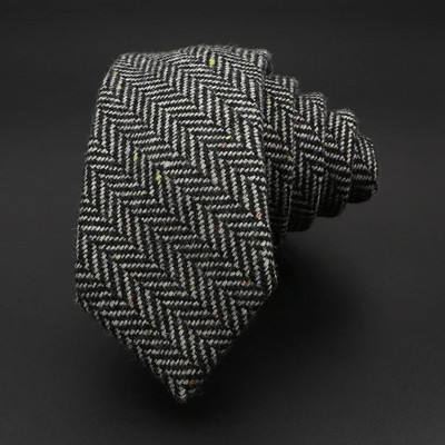 Augstas kvalitātes klasiskas svītrainas 100% vilnas kaklasaites, roku darbs