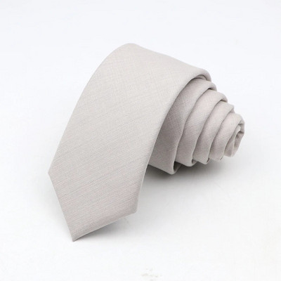 Modes kaklasaites klasiskas vīriešu Slik poliestera vienkrāsainas kaklasaite biznesa ballītēm kāzu uzvalks krekls šauras kaklasaites aksesuārs