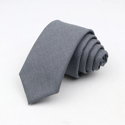 Modes kaklasaites klasiskas vīriešu Slik poliestera vienkrāsainas kaklasaite biznesa ballītēm kāzu uzvalks krekls šauras kaklasaites aksesuārs