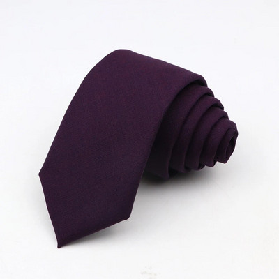 Modes kaklasaites klasiskas vīriešu Slik poliestera vienkrāsainas kaklasaite biznesa ballītēm kāzu uzvalks krekls šauras kaklasaites aksesuārs