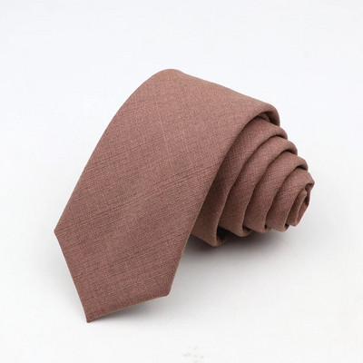 Modes kaklasaites klasiskas vīriešu Slik poliestera vienkrāsainas kaklasaite biznesa ballītēm kāzu uzvalks krekls šauras kaklasaites aksesuārs