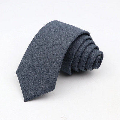 Modes kaklasaites klasiskas vīriešu Slik poliestera vienkrāsainas kaklasaite biznesa ballītēm kāzu uzvalks krekls šauras kaklasaites aksesuārs