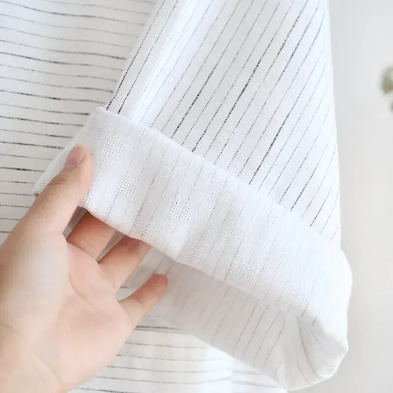 Vīriešu tvaicējamā izmēra halāts plus kokvilnas vīrieša stila svītrains stils pavasara vasaras peldmēteļa vanna un ilgi audums mājās