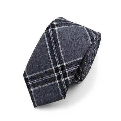 Καρό ριγέ Μαλακό TR Υφασμάτινη γραβάτα 6 εκ. Ποιοτική Skinny Γραβάτα Tuxedo College Κοστούμι Party Cravat για Ανδρικά Γυναικεία Δώρο Αξεσουάρ πουκάμισου