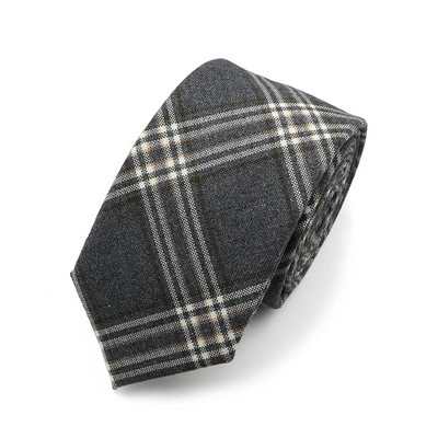 Καρό ριγέ Μαλακό TR Υφασμάτινη γραβάτα 6 εκ. Ποιοτική Skinny Γραβάτα Tuxedo College Κοστούμι Party Cravat για Ανδρικά Γυναικεία Δώρο Αξεσουάρ πουκάμισου