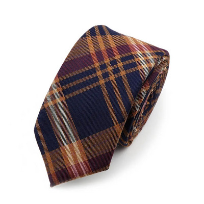 Καρό ριγέ Μαλακό TR Υφασμάτινη γραβάτα 6 εκ. Ποιοτική Skinny Γραβάτα Tuxedo College Κοστούμι Party Cravat για Ανδρικά Γυναικεία Δώρο Αξεσουάρ πουκάμισου