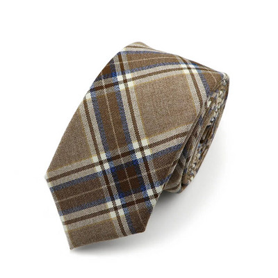 Καρό ριγέ Μαλακό TR Υφασμάτινη γραβάτα 6 εκ. Ποιοτική Skinny Γραβάτα Tuxedo College Κοστούμι Party Cravat για Ανδρικά Γυναικεία Δώρο Αξεσουάρ πουκάμισου