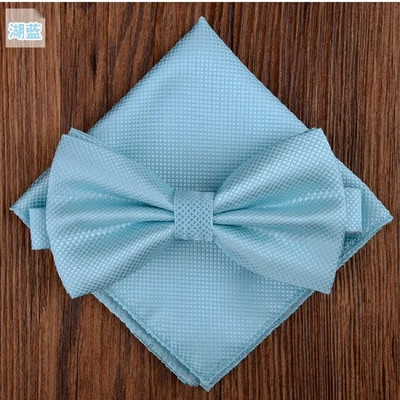 Meeste Kikilipsu komplekt Pocket square Butterfly 2019 New Fashion Paljud värvid Kikilipsu rätikuga salvrätikud corbatas hombre Cravat