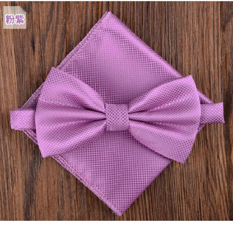 Meeste Kikilipsu komplekt Pocket square Butterfly 2019 New Fashion Paljud värvid Kikilipsu rätikuga salvrätikud corbatas hombre Cravat