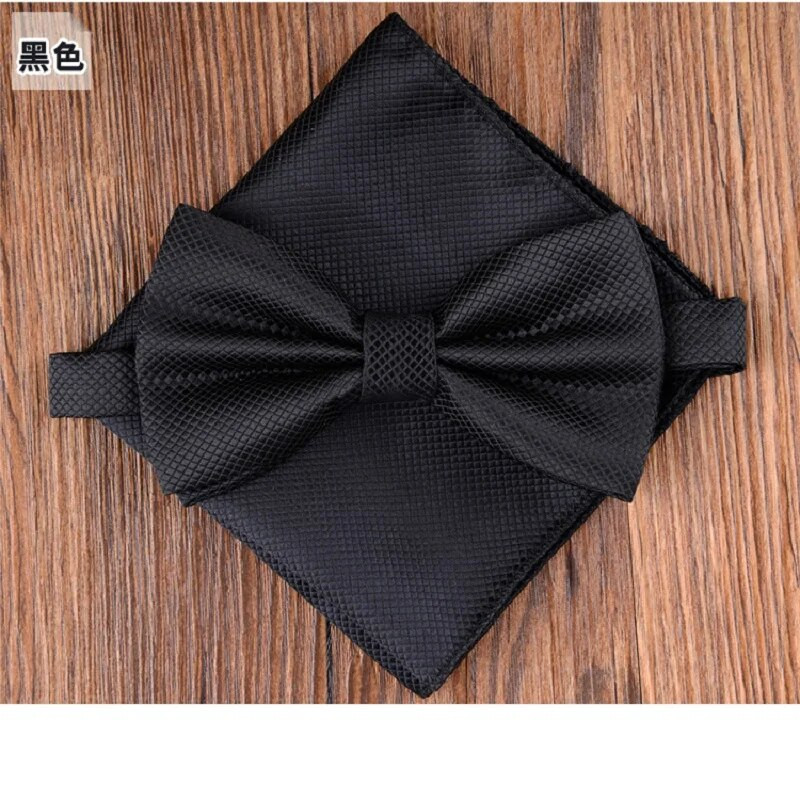 Meeste Kikilipsu komplekt Pocket square Butterfly 2019 New Fashion Paljud värvid Kikilipsu rätikuga salvrätikud corbatas hombre Cravat