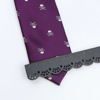 Нови ежедневни тънки вратовръзки с череп за мъже Класически полиестерни червени сини вратовръзки Модна мъжка вратовръзка за сватбено парти Косплей вратовръзка