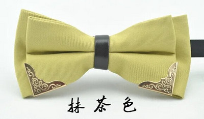 Meeste soliidne mustvalge kikilipsud pidulik kleit pulmakikipüksid meestele naistele vaba aeg metallbling liblikas kikilips bankett kraat