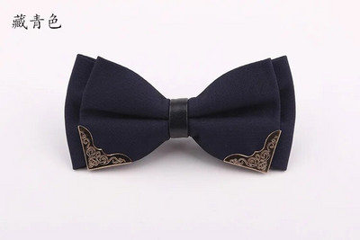 Meeste soliidne mustvalge kikilipsud pidulik kleit pulmakikipüksid meestele naistele vaba aeg metallbling liblikas kikilips bankett kraat