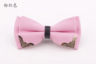 Meeste soliidne mustvalge kikilipsud pidulik kleit pulmakikipüksid meestele naistele vaba aeg metallbling liblikas kikilips bankett kraat