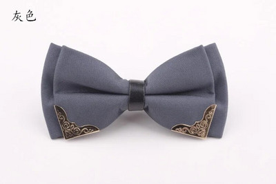 Meeste soliidne mustvalge kikilipsud pidulik kleit pulmakikipüksid meestele naistele vaba aeg metallbling liblikas kikilips bankett kraat