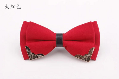 Meeste soliidne mustvalge kikilipsud pidulik kleit pulmakikipüksid meestele naistele vaba aeg metallbling liblikas kikilips bankett kraat