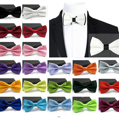 Bowtie vīriešiem Svinīga kaklasaite zēnu vīriešu modes biznesa kāzu tauriņš vīriešu kleita krekls krawatte Cravats vīriešu dāvana