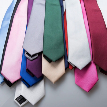 Мъжка бизнес жакардова тънка вратовръзка, британска класическа едноцветна вратовръзка, ежедневни сватбени аксесоари
