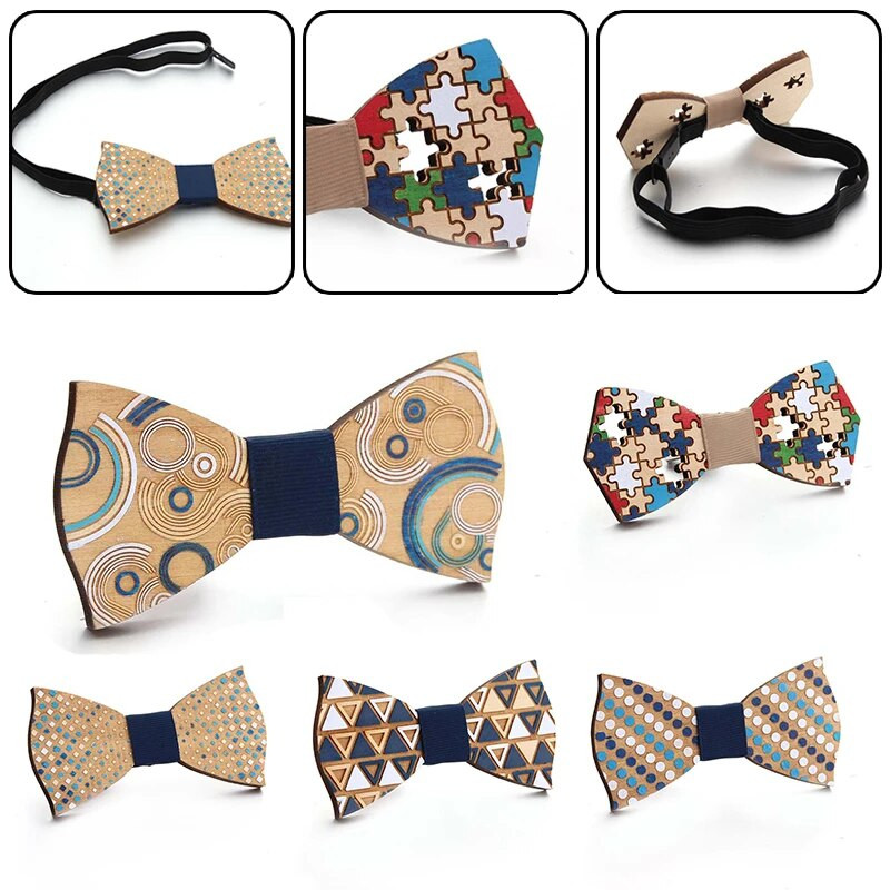 Ar rokām darināta koka taurīte ar gravētu dabīgā koka kakla tauriņu kaklasaites vīriešiem regulējamas siksnas kaklasaites kāzu uzvalka krekls vīriešiem dāvanas