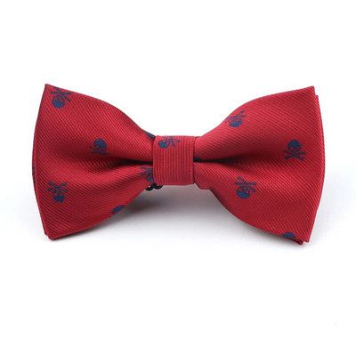 Galvaskausa kaklasaites vīriešiem Jaunas ikdienas plānas klasiskas poliestera kaklasaites Modes vīriešu kaklasaite kāzu Helovīna ballītei vīriešu kaklasaite kaklasaite