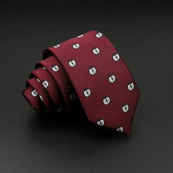 Νέα σχεδίαση Ζώο Γραβάτα για άντρες Πολυεστερική υφασμένη γραβάτα Πασχαλίτσα Σκύλος Δεινόσαυρος Καρχαρίας Ζακάρ Μόδα Γραβάτα Γραβάτα Γραβάτα
