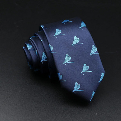 Jauna dizaina dzīvnieku kaklasaite vīriešiem Poliestera austa kaklasaite mārīte suns dinozaurs haizivs žakarda modes ballīte kāzu gravata kaklasaite