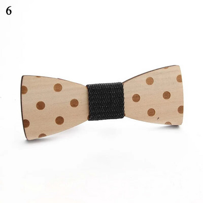 Modes koka tauriņš vīriešiem Unisex dobi grebti retro koka kaklasaites regulējama siksniņa vintage tauriņš Gravata Corbatas