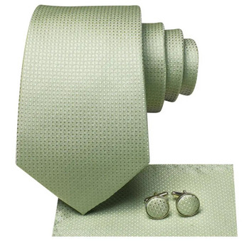 Γραβάτες λαιμού 25 χρωμάτων για άντρες Πολυτελής μεταξωτή γραβάτα γάμου φαρδιά 8,5 cm Μανικετόκουμπα τσέπης τετράγωνα με καρφίτσα Δώρο για άντρες Σχεδιαστής γραβάτα