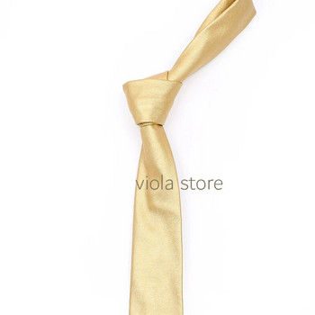 Κλασικό μπεζ Χρυσό Ροζ Μπλε Vintage Καφέ Πράσινη Μασίφ PU Δερμάτινη γραβάτα 5,5cm Skinny Δώρο Γάμου Γάμου Ανδρικό Γυναικείο Αξεσουάρ Cravat