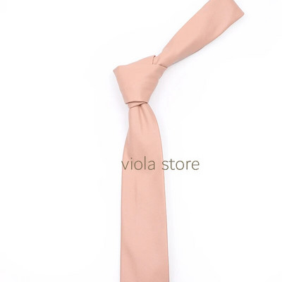 Klasisks bēšs zelts rozā zils vintage brūns zaļš masīvs PU ādas kaklasaite 5,5 cm šaura kāzu ballīte dāvana vīriešiem sievietēm Sievietēm Cravat aksesuārs