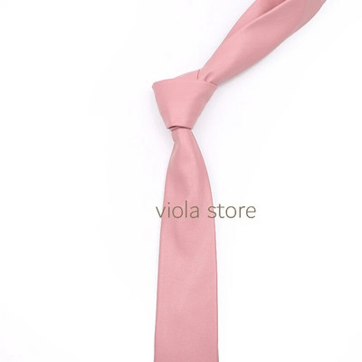 Klasisks bēšs zelts rozā zils vintage brūns zaļš masīvs PU ādas kaklasaite 5,5 cm šaura kāzu ballīte dāvana vīriešiem sievietēm Sievietēm Cravat aksesuārs
