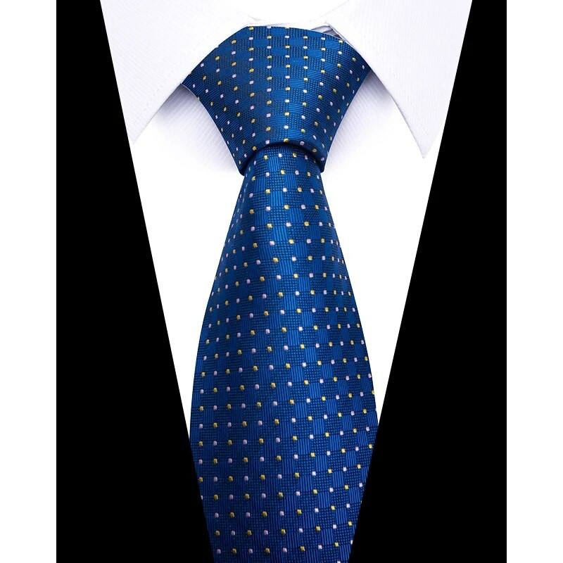 Lips Meestele Uusima disainiga Luksuslik 7,5 cm lips särk Aksessuaarid Triibuline Tumepunane Mehe uusaastapäev