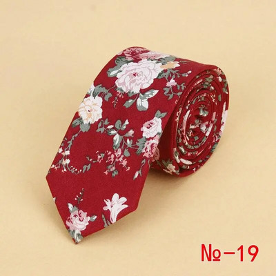 Pilnīgi jauna ziedu kaklasaite vīriešiem šauras gadījuma vīriešu kaklasaites kāzu ballītei, ziedu šauras kaklasaites sievietēm, apdrukātas vīriešu kaklasaites