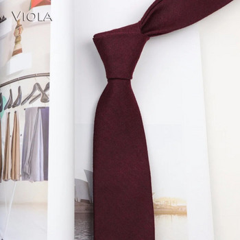 Μασίφ μαλακή βαμβακερή γραβάτα πολύχρωμη γραβάτα 6 εκ. Στιλπνό κόκκινο μπλε ανδρικό κοστούμι επαγγελματικό σμόκιν Δώρο γάμου για άντρες Αξεσουάρ Cravat