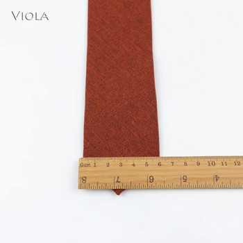 Μασίφ μαλακή βαμβακερή γραβάτα πολύχρωμη γραβάτα 6 εκ. Στιλπνό κόκκινο μπλε ανδρικό κοστούμι επαγγελματικό σμόκιν Δώρο γάμου για άντρες Αξεσουάρ Cravat