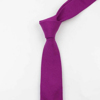 Jednobojna, mekana pamučna kravata, šarena 6 cm kravata, usko crveno plavo muško odijelo, poslovni smoking, svadbeni dar za muškarce, dodatak za kravate