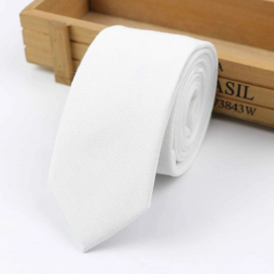 Jednobojna, mekana pamučna kravata, šarena 6 cm kravata, usko crveno plavo muško odijelo, poslovni smoking, svadbeni dar za muškarce, dodatak za kravate