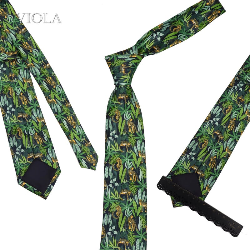 Smieklīgs CartoonPrint Burger haizivs dzērājs galvaskauss zīda pieskāriens poliestera 7,5 cm kaklasaites ballītes šovs Cravat uzvalks vīriešiem dīvains dāvanu aksesuārs