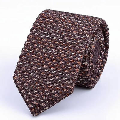 Vīriešu trikotāžas kaklasaite brīvajam laikam trīsstūrveida svītrainas kaklasaites vīriešiem austas kaklasaites jauna britu stila šaura kaklasaite ballītēm adāmām kaklasaitēm