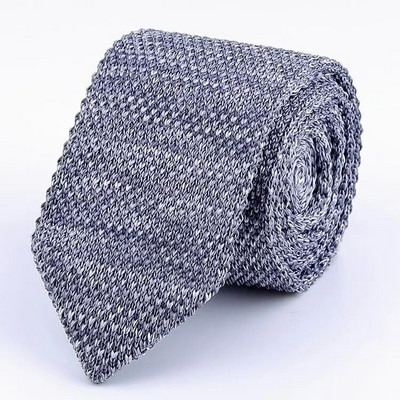 Vīriešu trikotāžas kaklasaite brīvajam laikam trīsstūrveida svītrainas kaklasaites vīriešiem austas kaklasaites jauna britu stila šaura kaklasaite ballītēm adāmām kaklasaitēm