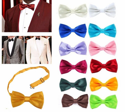 Klasična modna novost, muški podesivi smoking, leptir-kravata, leptir-kravata, formalna formalna kravata za dječake, poslovno vjenčanje, muška košulja