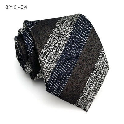 VEEKTIE Марка Maillard Style Color Vintage раирани 8CM вратовръзки за мъже Classic Check Floral Brown Black Retro Business Formal