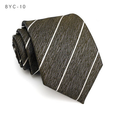 VEEKTIE Марка Maillard Style Color Vintage раирани 8CM вратовръзки за мъже Classic Check Floral Brown Black Retro Business Formal