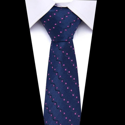 Kaklasaite Vīriešiem Gravatas Augstākā pakāpe 7,5 cm 160 Krāsas Kakls Tie hombre Apdrukāts Formāls Apģērbs Rozā Tēva diena