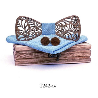 Puidust kikilipsud meestele Meeste puuvillased kikilipsud Gravatas Corbatas Business Butterfly Cravat lips peoks pulmadeks Puidust lipsud T242