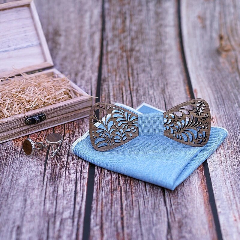 Koka tauriņi vīriešiem Vīriešu kokvilnas tauriņi Gravatas Corbatas Biznesa tauriņa kaklasaites ballītēm kāzu koka kaklasaites T242