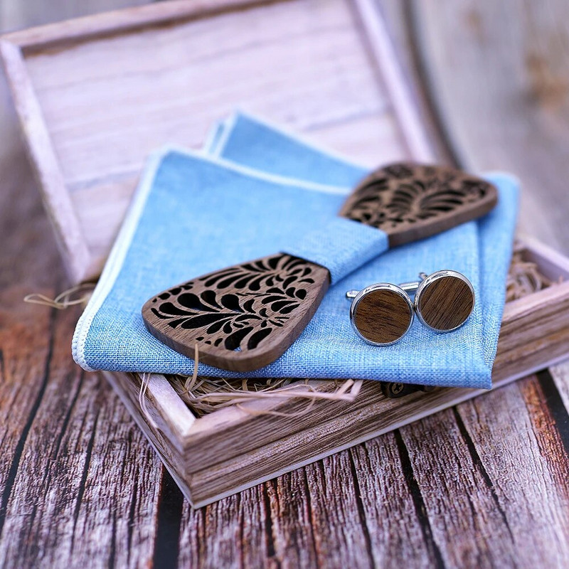 Koka tauriņi vīriešiem Vīriešu kokvilnas tauriņi Gravatas Corbatas Biznesa tauriņa kaklasaites ballītēm kāzu koka kaklasaites T242