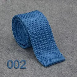 HUISHI Slim fashion Cravate tricotate pentru bărbați 5,5 cm pline Negru Alb Gri Albastru Bordeaux Cravată tricotate