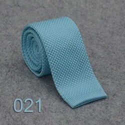 HUISHI Slim fashion Cravate tricotate pentru bărbați 5,5 cm pline Negru Alb Gri Albastru Bordeaux Cravată tricotate