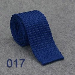 HUISHI Slim fashion Cravate tricotate pentru bărbați 5,5 cm pline Negru Alb Gri Albastru Bordeaux Cravată tricotate